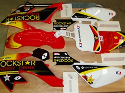 Crf 50 Graphics Rockstar Makita Red Kit 09